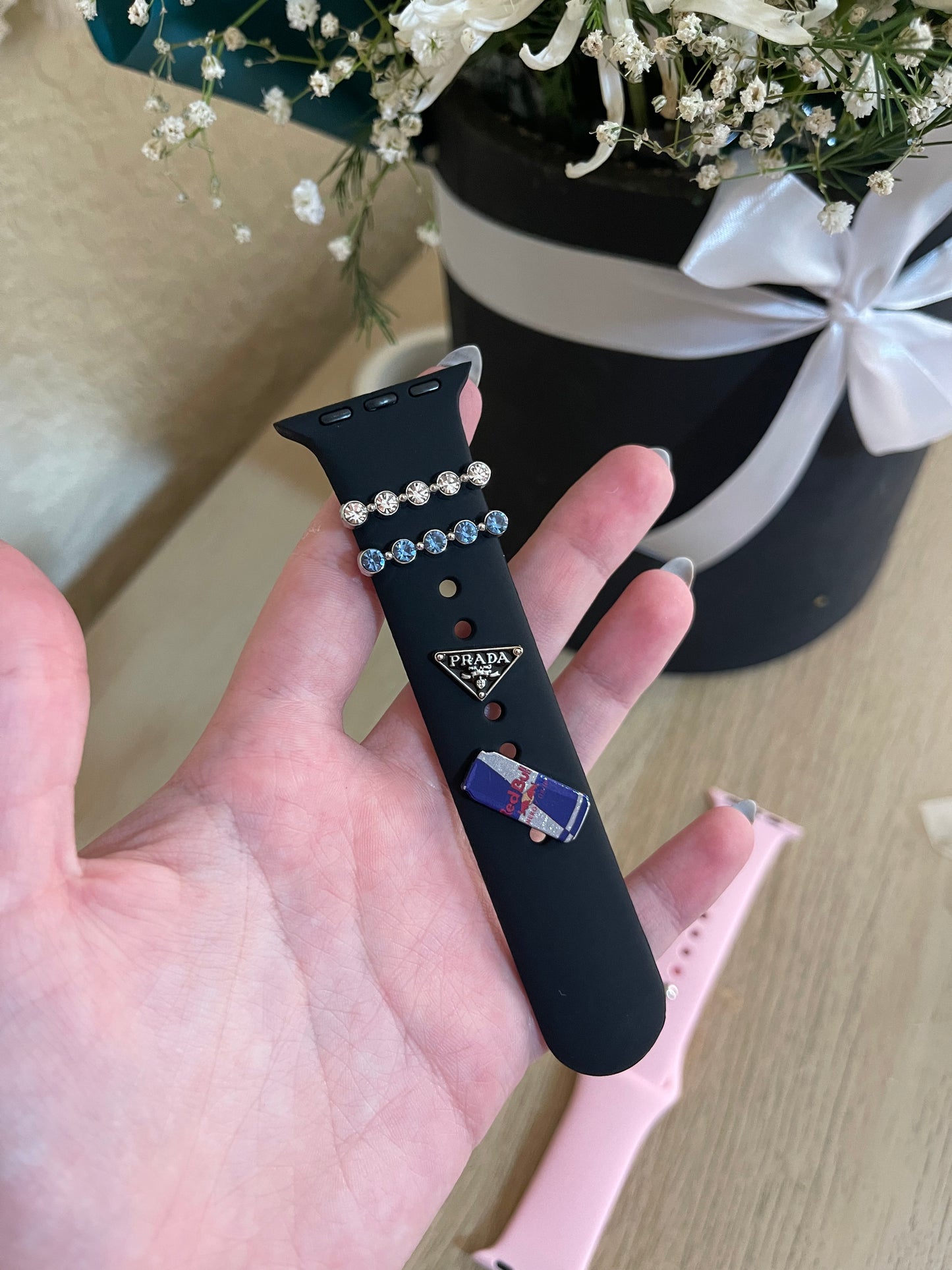 Redbull Apple watch band charm