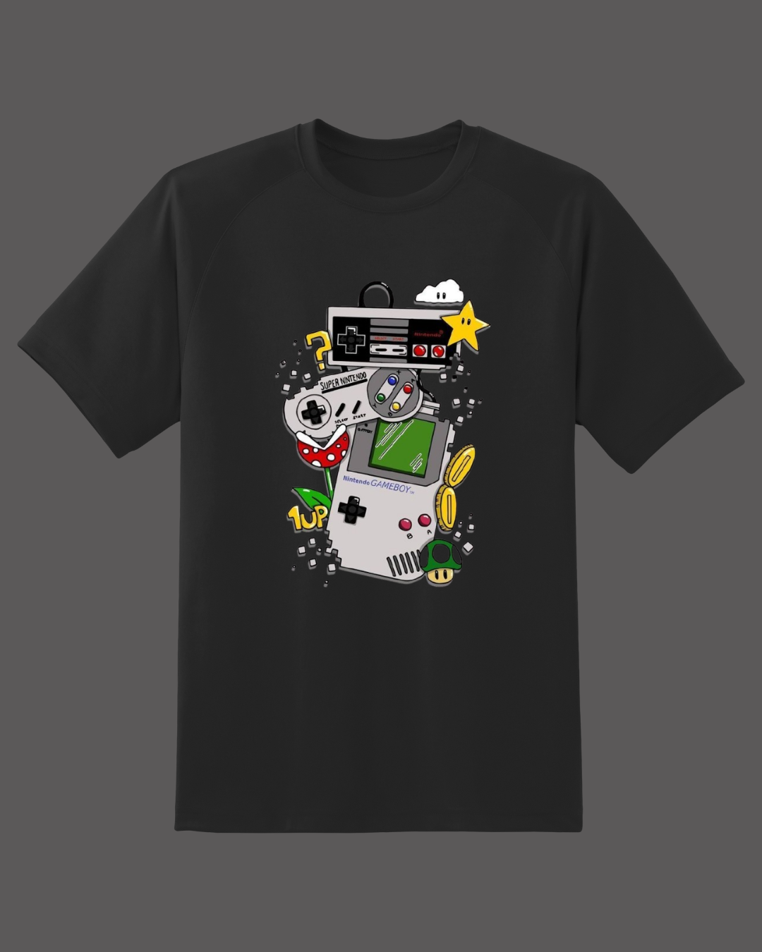 nintendo tshirt Kids Sizes
