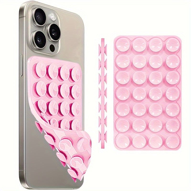 Double sided Silicone suction  Phone grip holder