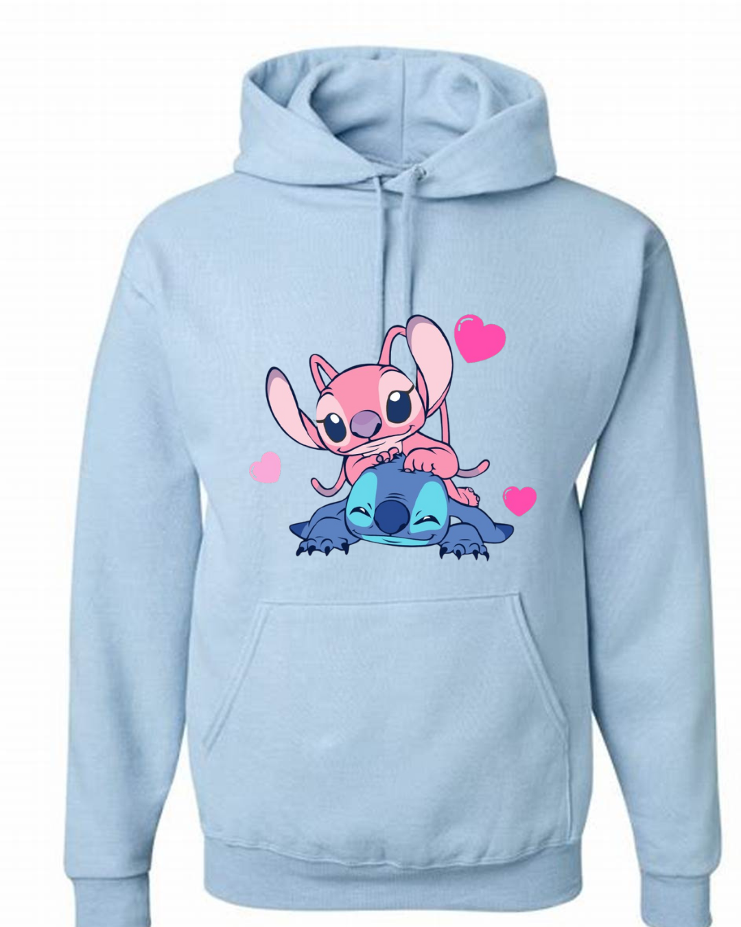 Stitch and Angel Hoodie