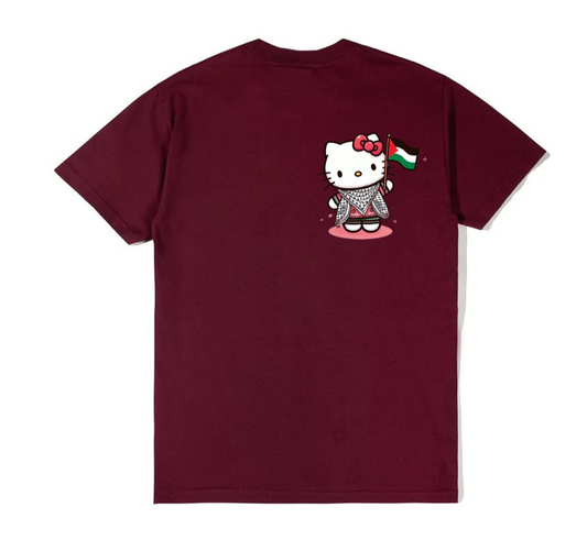 Palestinian Hello kitty T-shirt