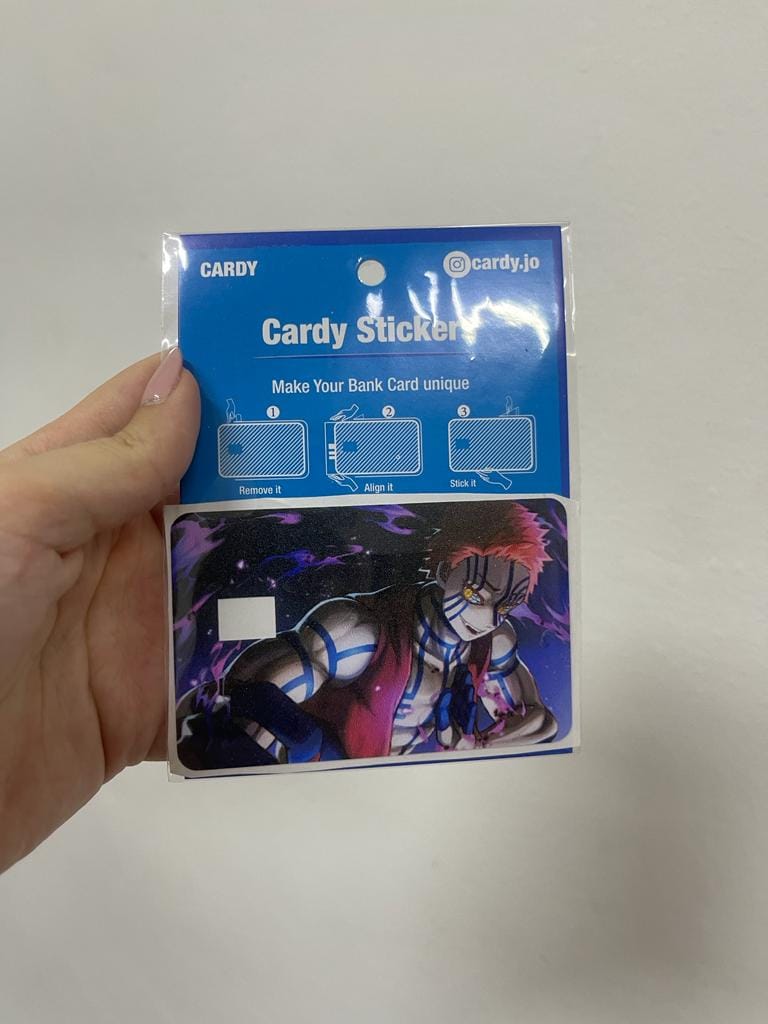 anime credit card sticker