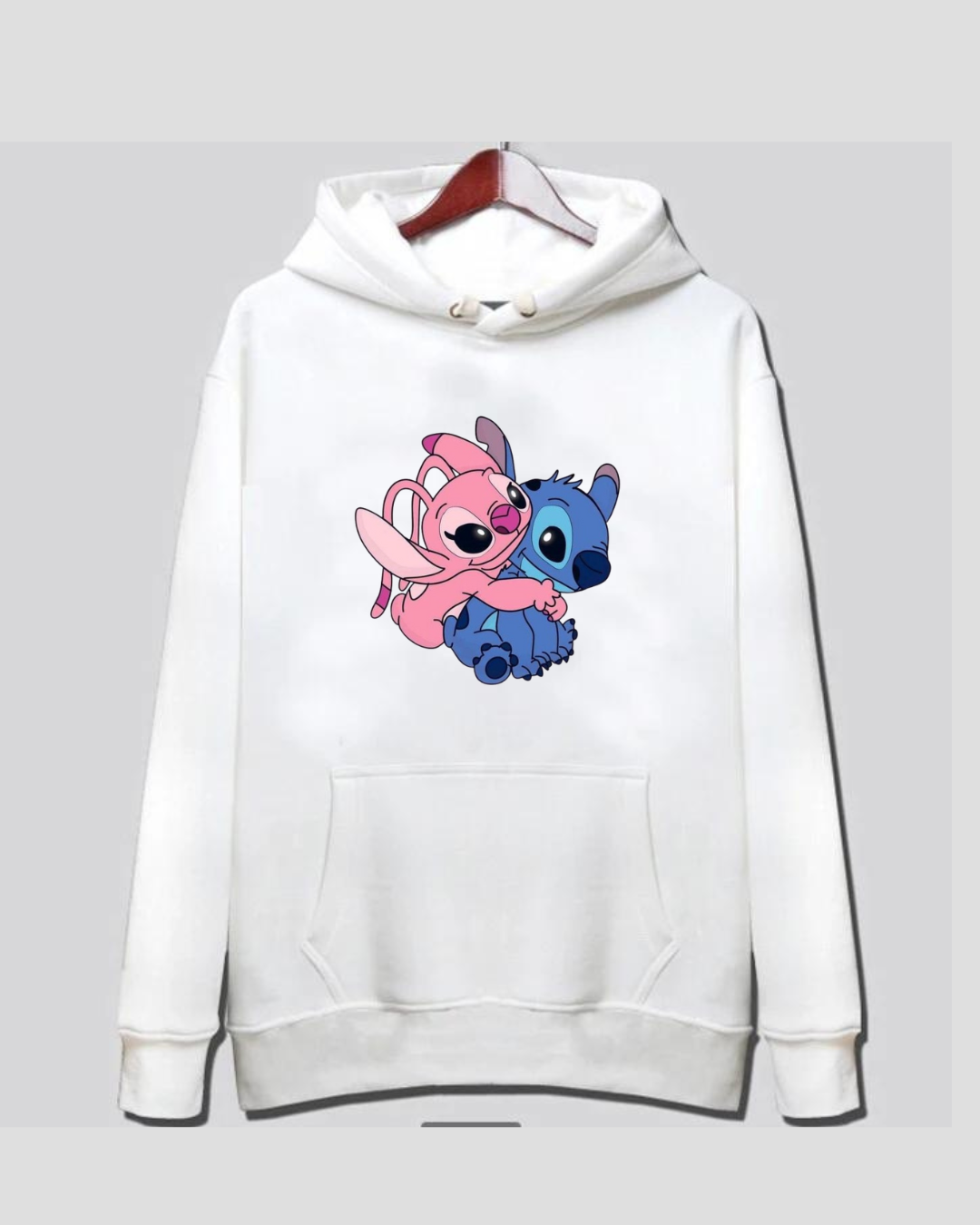 Stitch and Angel Hoodie Kids Sizes