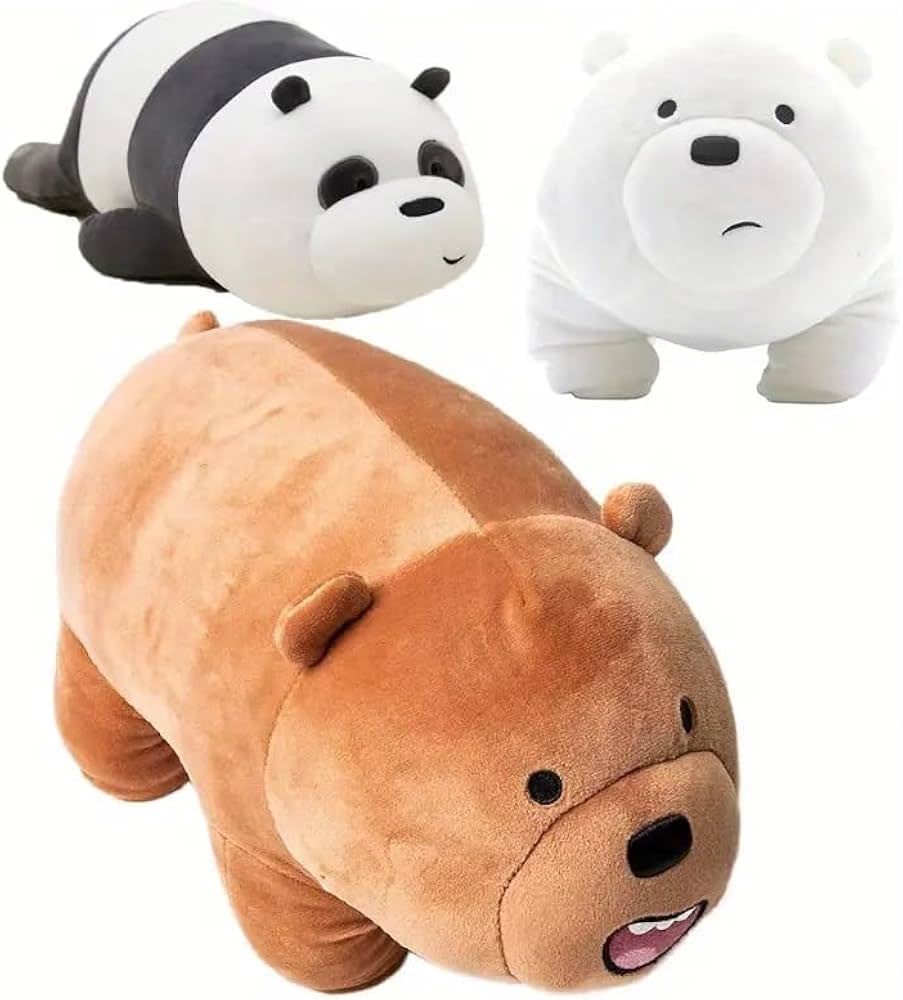 we bare bears plush - 22 cm