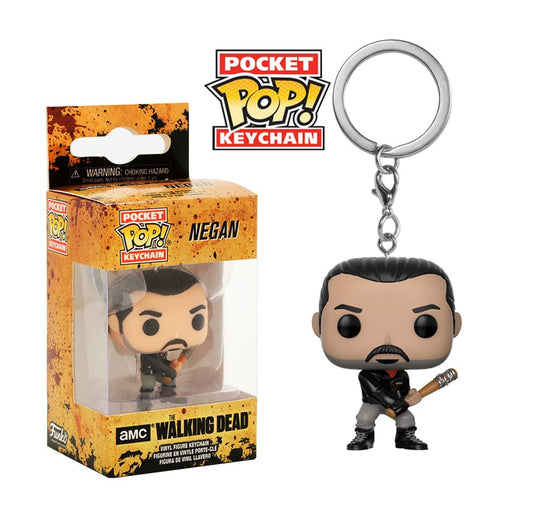 Negan from the walking dead keychain