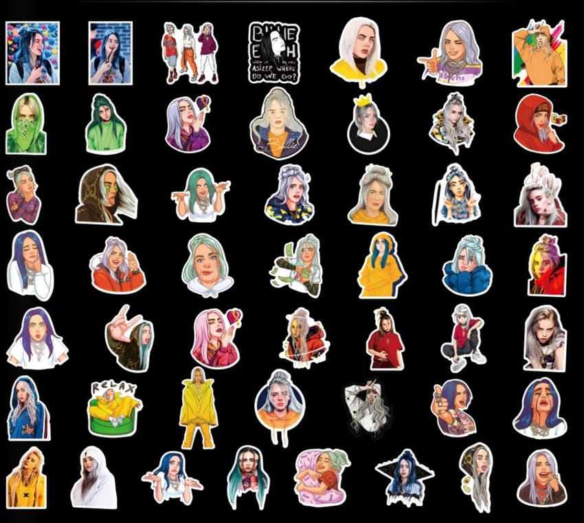 billie stickers