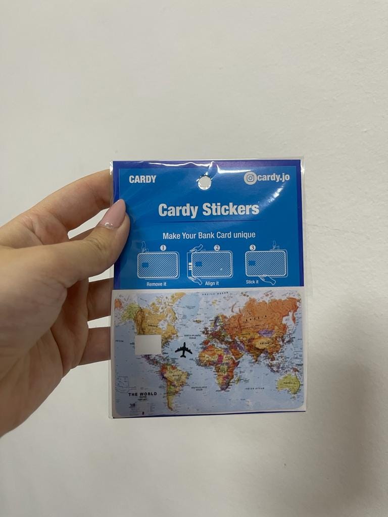 credit card sticker
