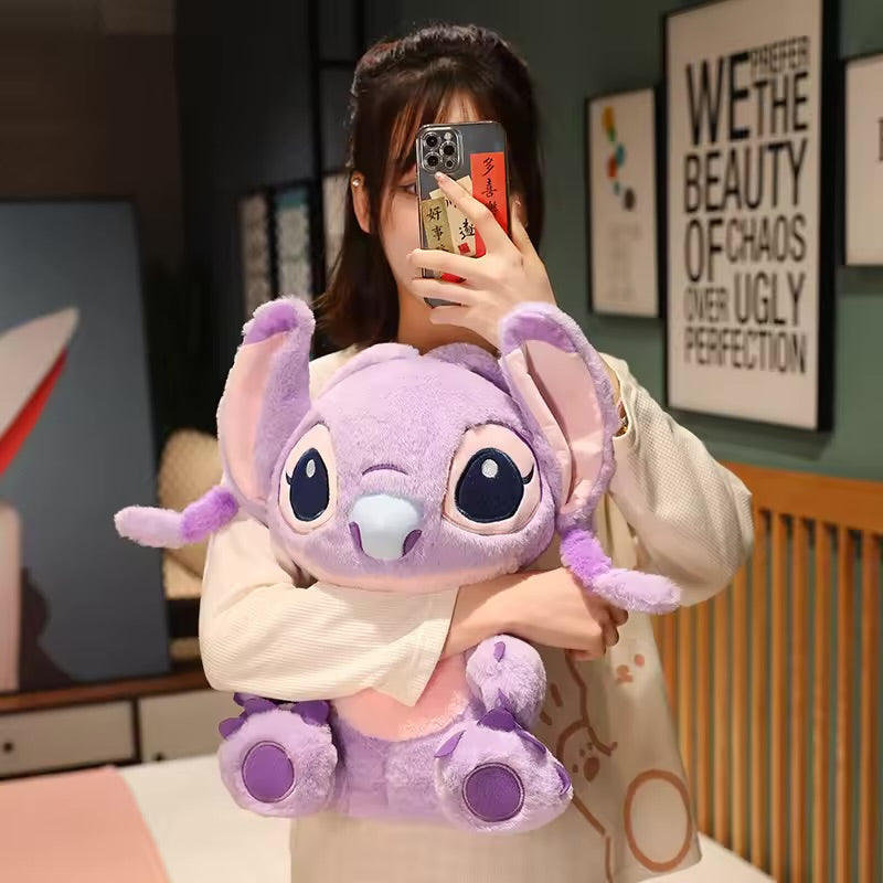 Stitch and Angel plush toys