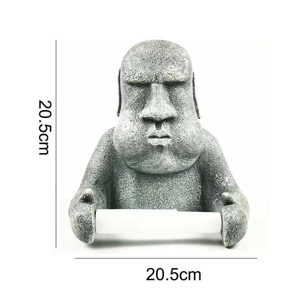 Funny toilet paper roll holder