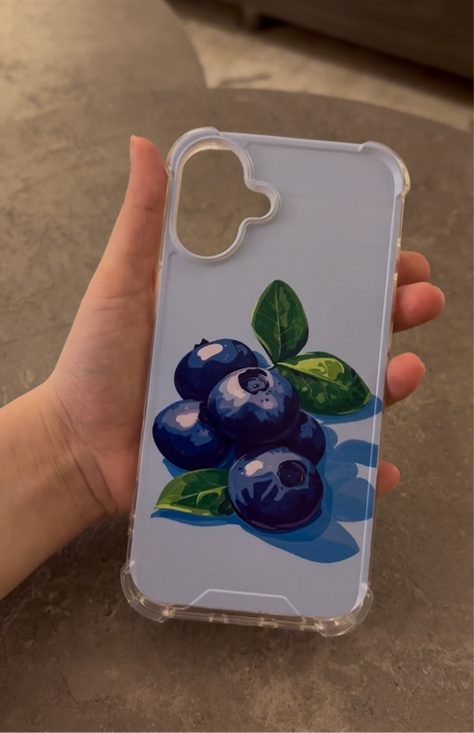 Blue berry phone case