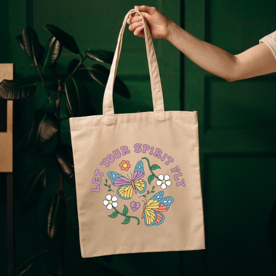 Butterfly Tote Bag