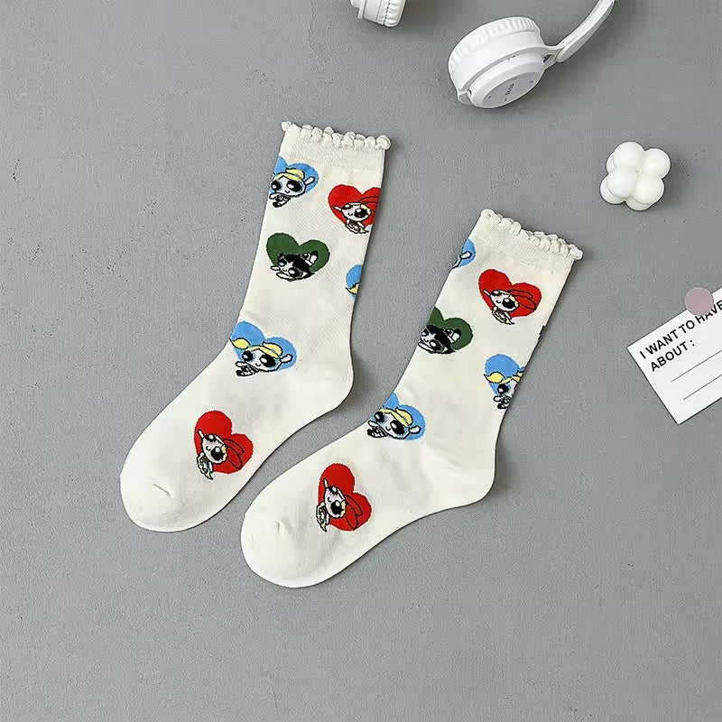 PowerPuff girls socks