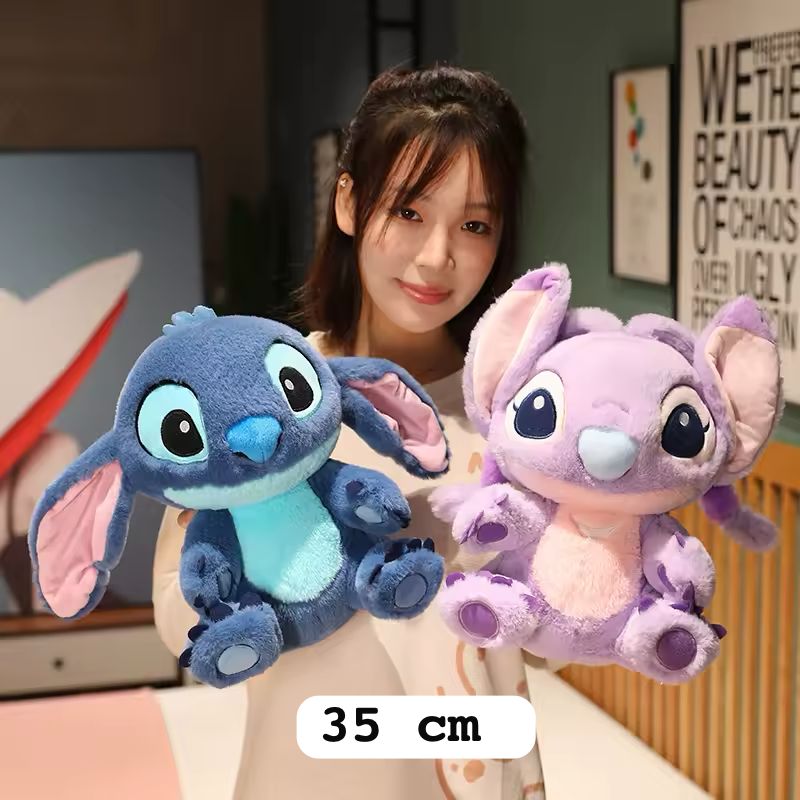 Stitch and Angel plush toys