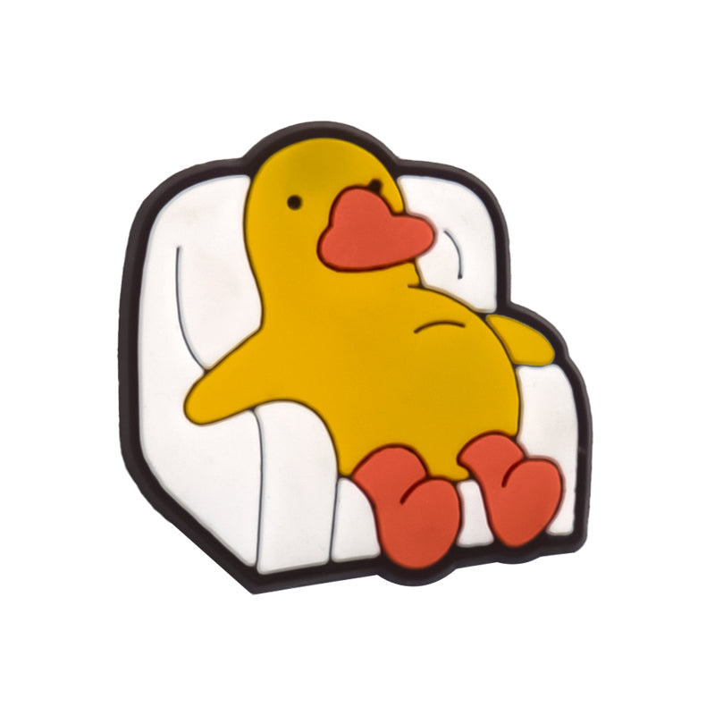 Duck on coach charm