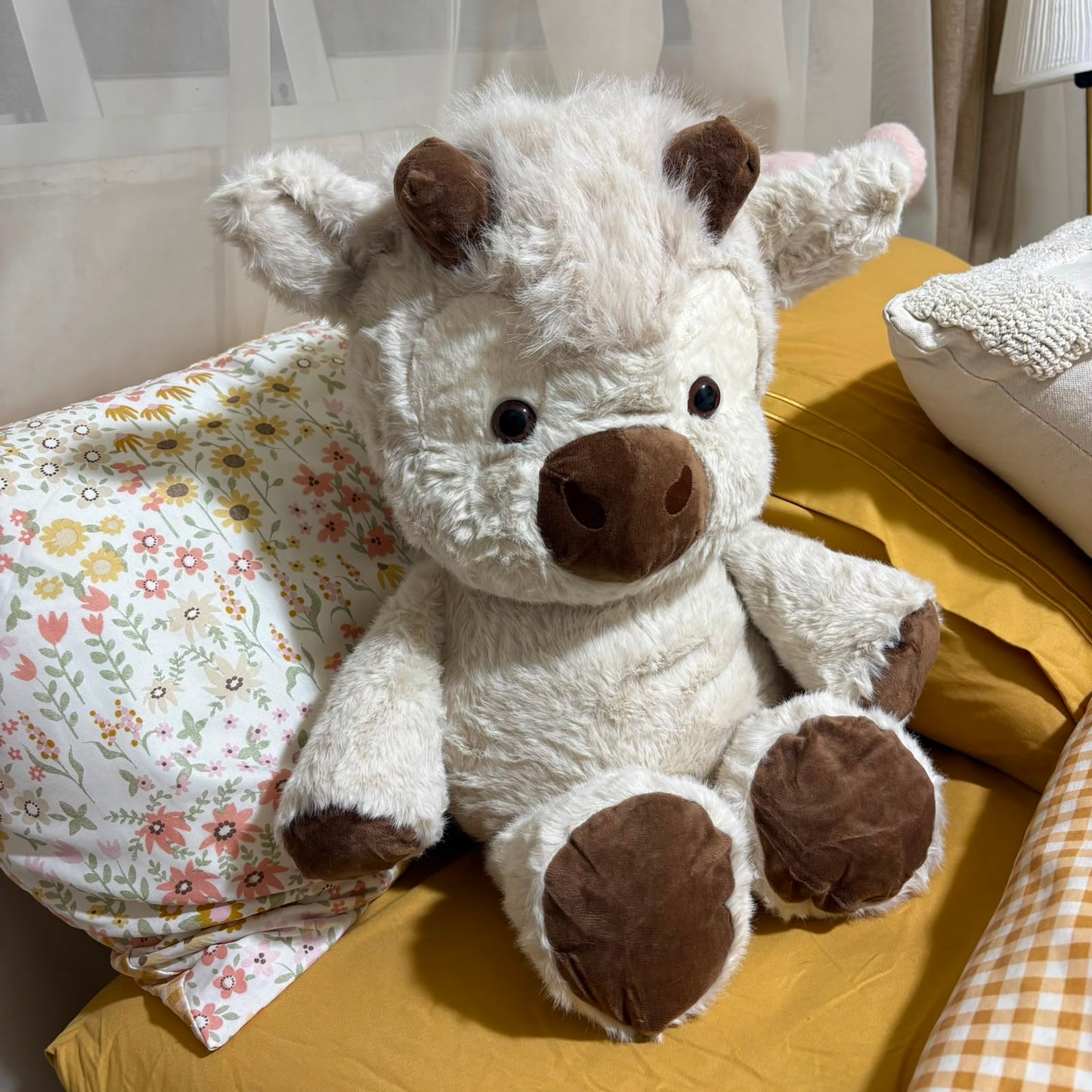 Huge Cute cow plush - 60 cm