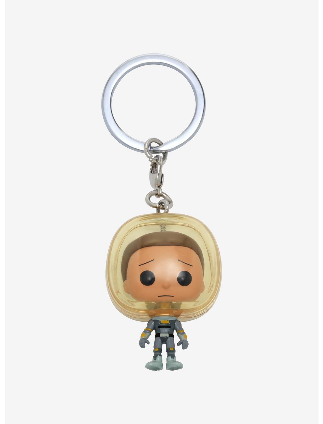Space Suit Morty keychain