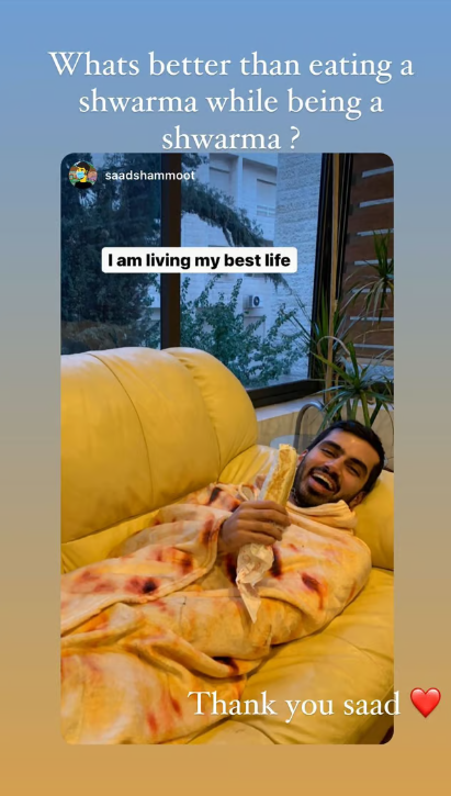 Shawarma blanket