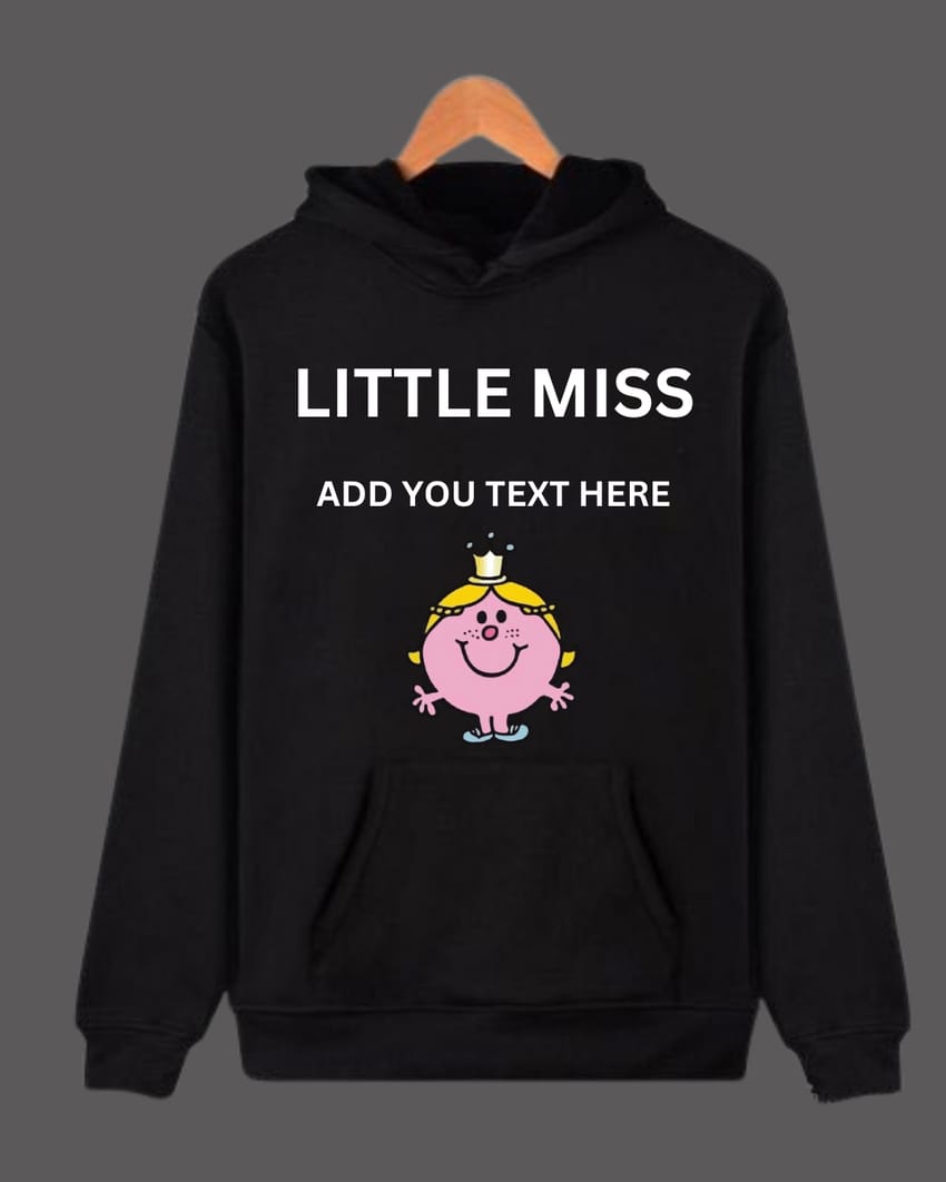 Little Miss Customizable Hoodie
