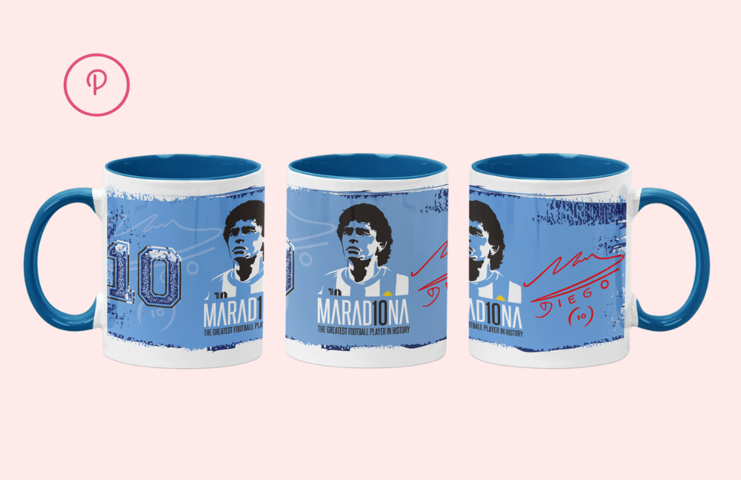 Maradona mug