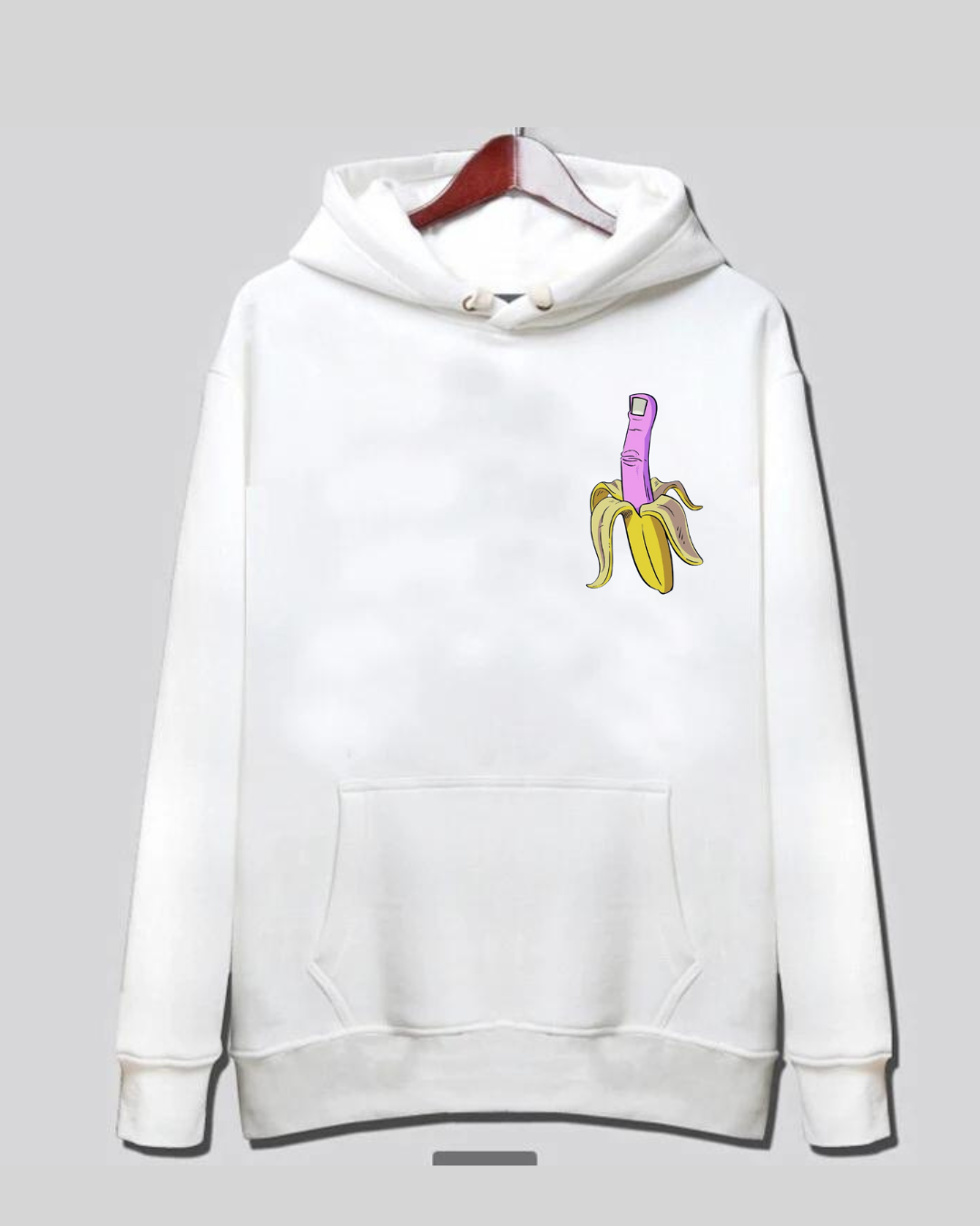 Buy Banana finger hoodie at Pinky Promise