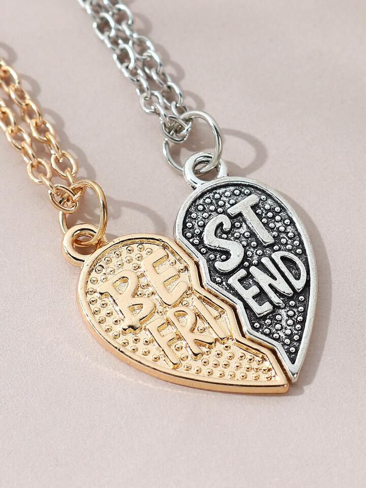 Buy Best friends matching necklaces set at Pinky Promise