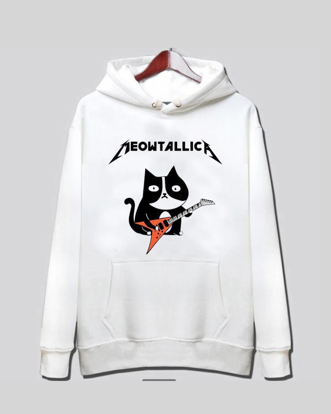 Meowtellica cat Hoodie