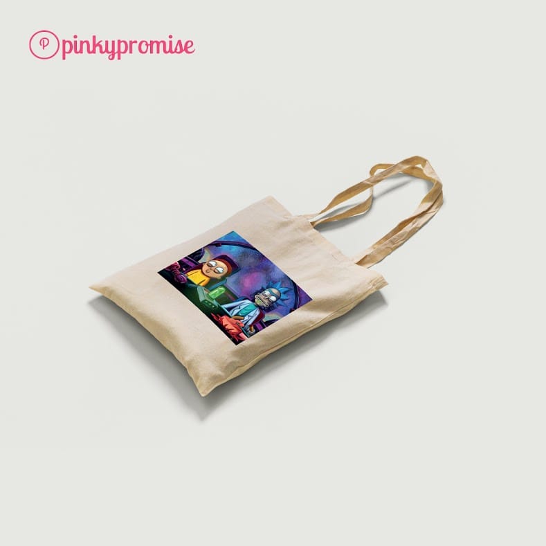 Buy rick and morty spaceship tote at Pinky Promise