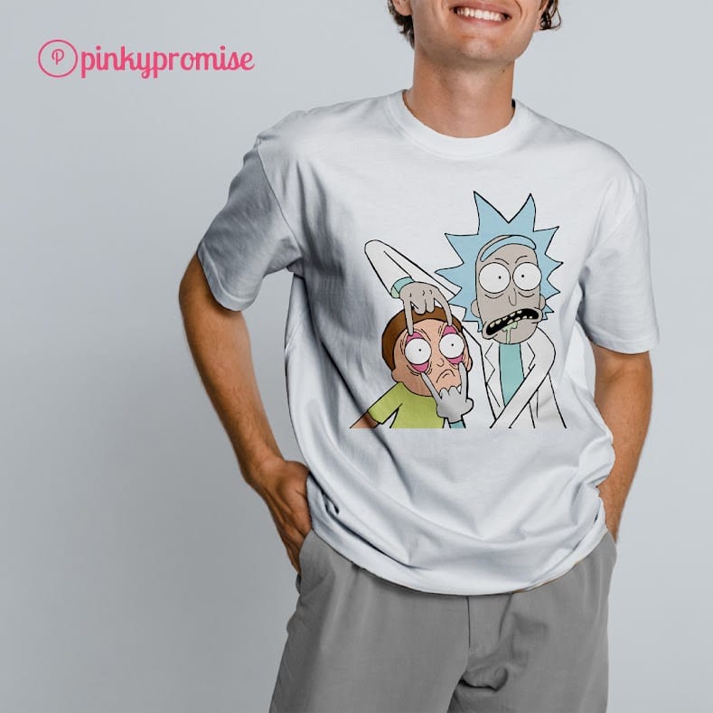 Buy rick and morty t-shirt at Pinky Promise