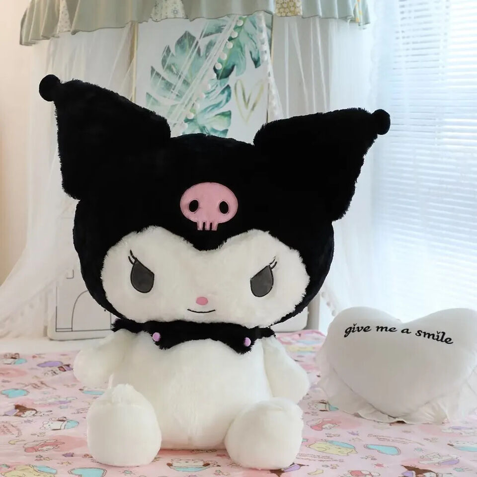 Kuromi big fuzzy plushy