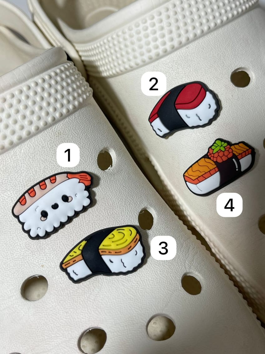 Buy sushi charms at Pinky Promise