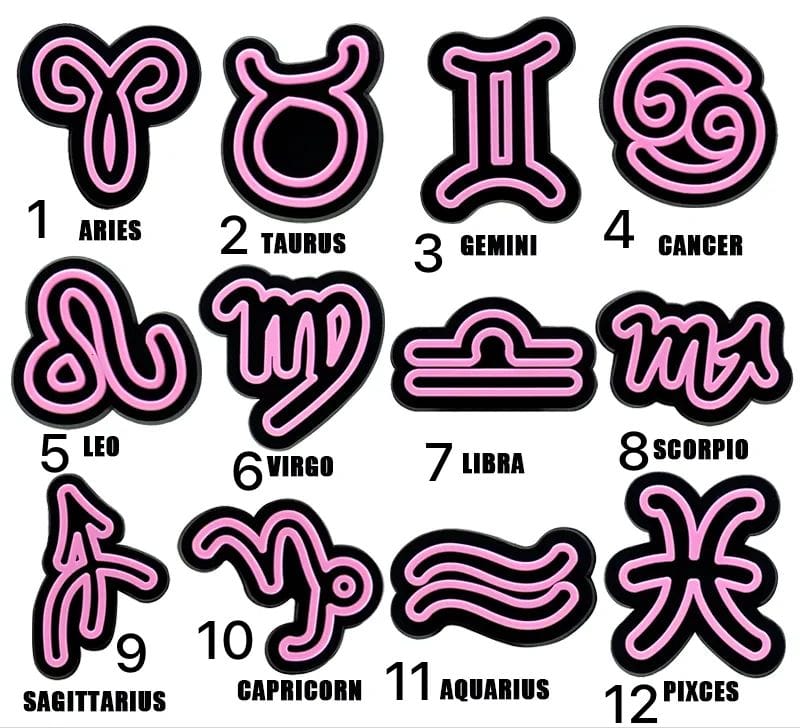Buy zodiac charm at Pinky Promise