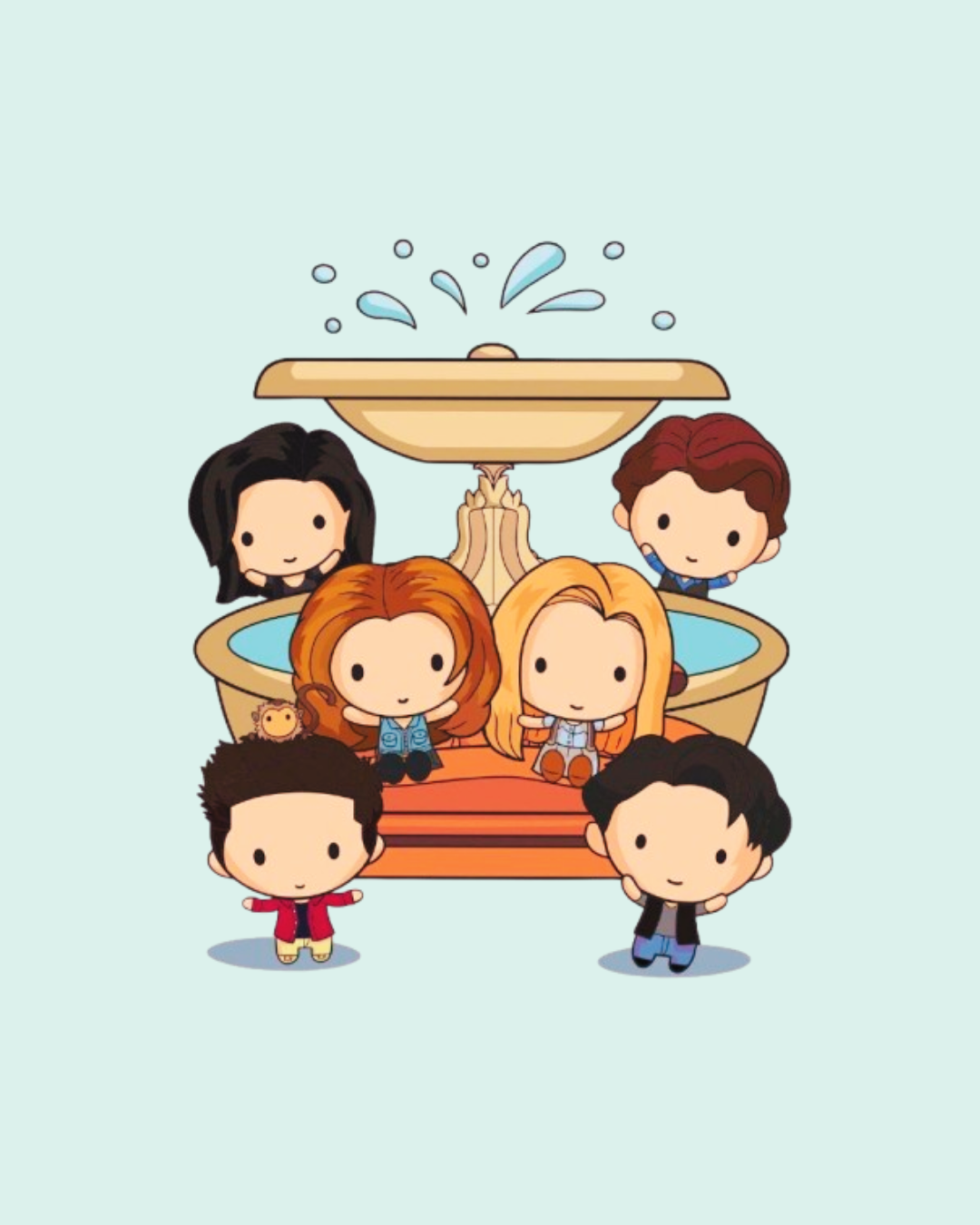 Friends Series Charms