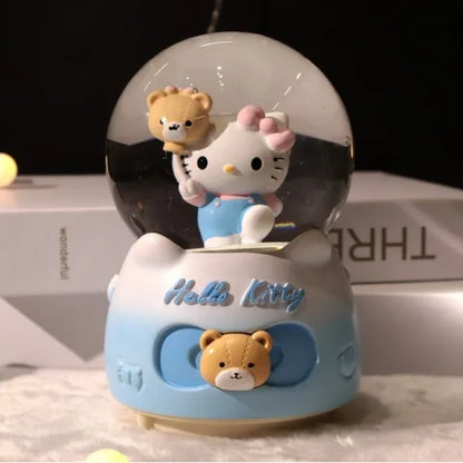 Hello kitty snow globe