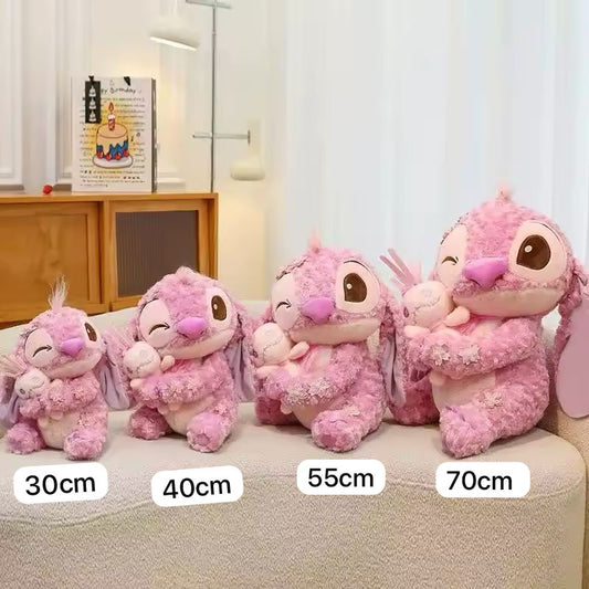 pink stitch ( angel ) plush toy