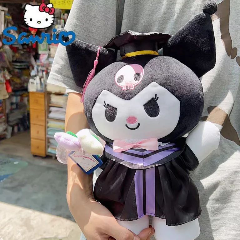 Kuromi graduation Plush