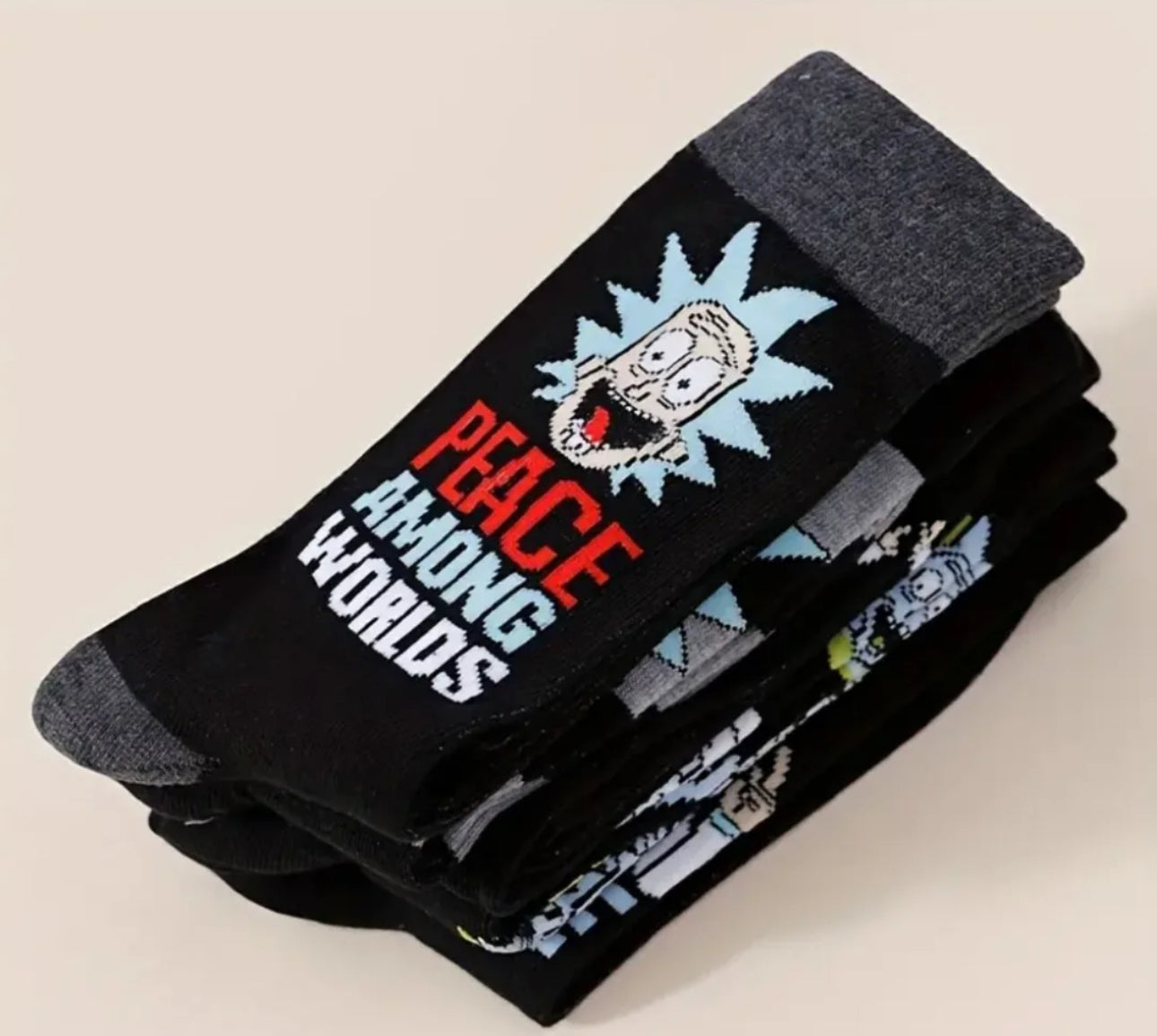 Rick and Morty socks