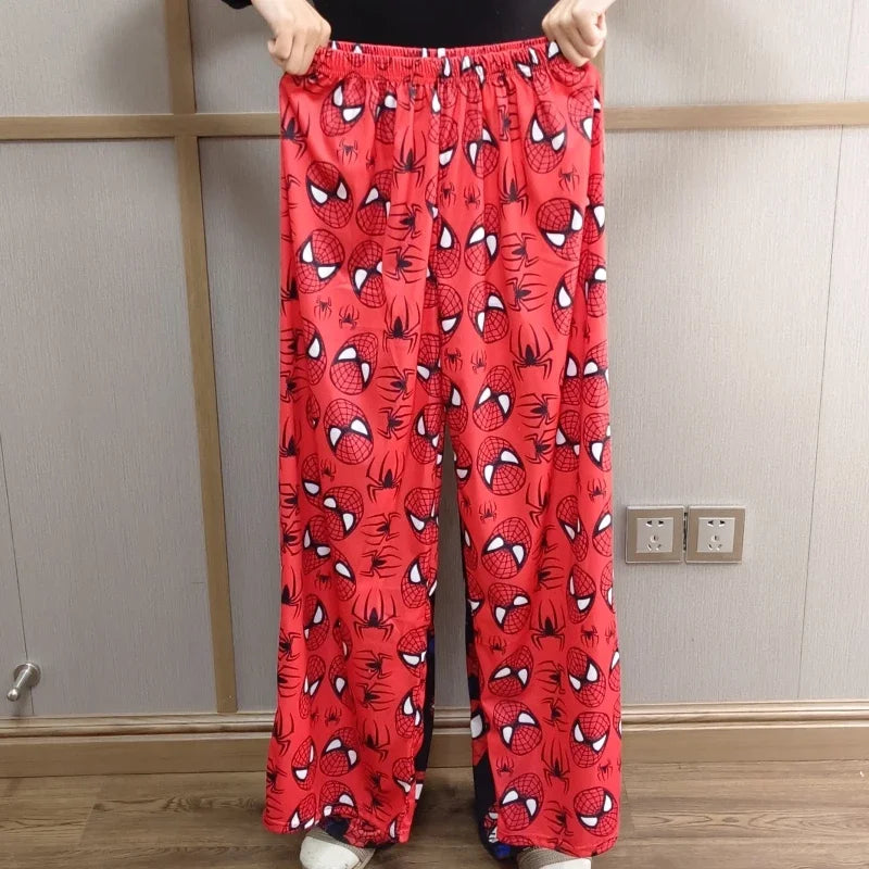 Spider man winter pajama pants