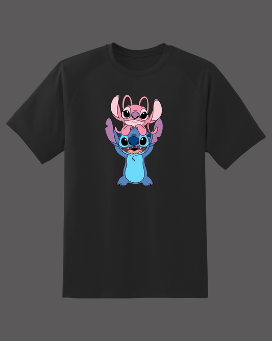 Stitch and Angel tshirt Kids Sizes