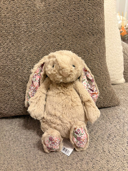 Floral Bunny plush - Biege - 30 cm