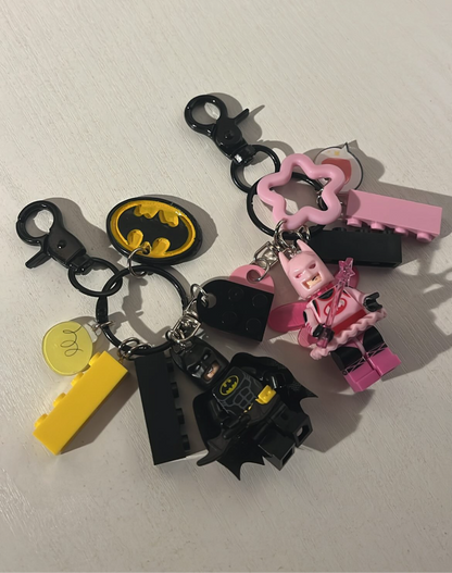 Matching batman keychains