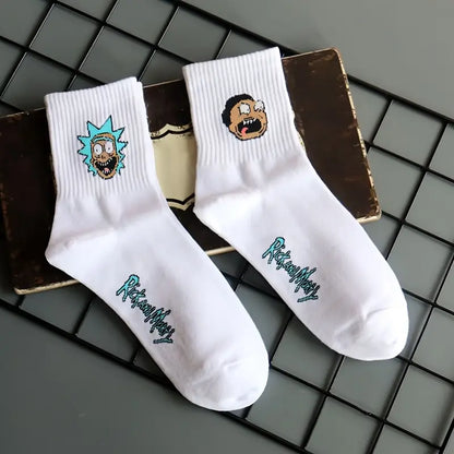 Rick and Morty socks