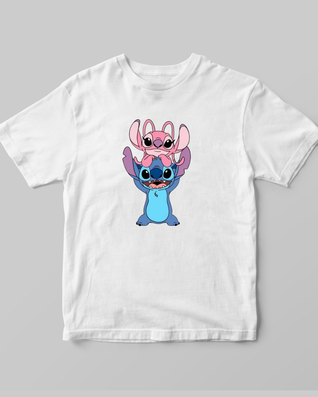 Stitch and Angel tshirt Kids Sizes