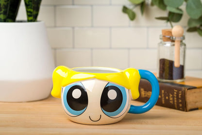 Bubbles mug with a lid