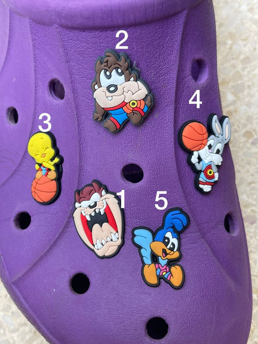 loony toons crocs charms