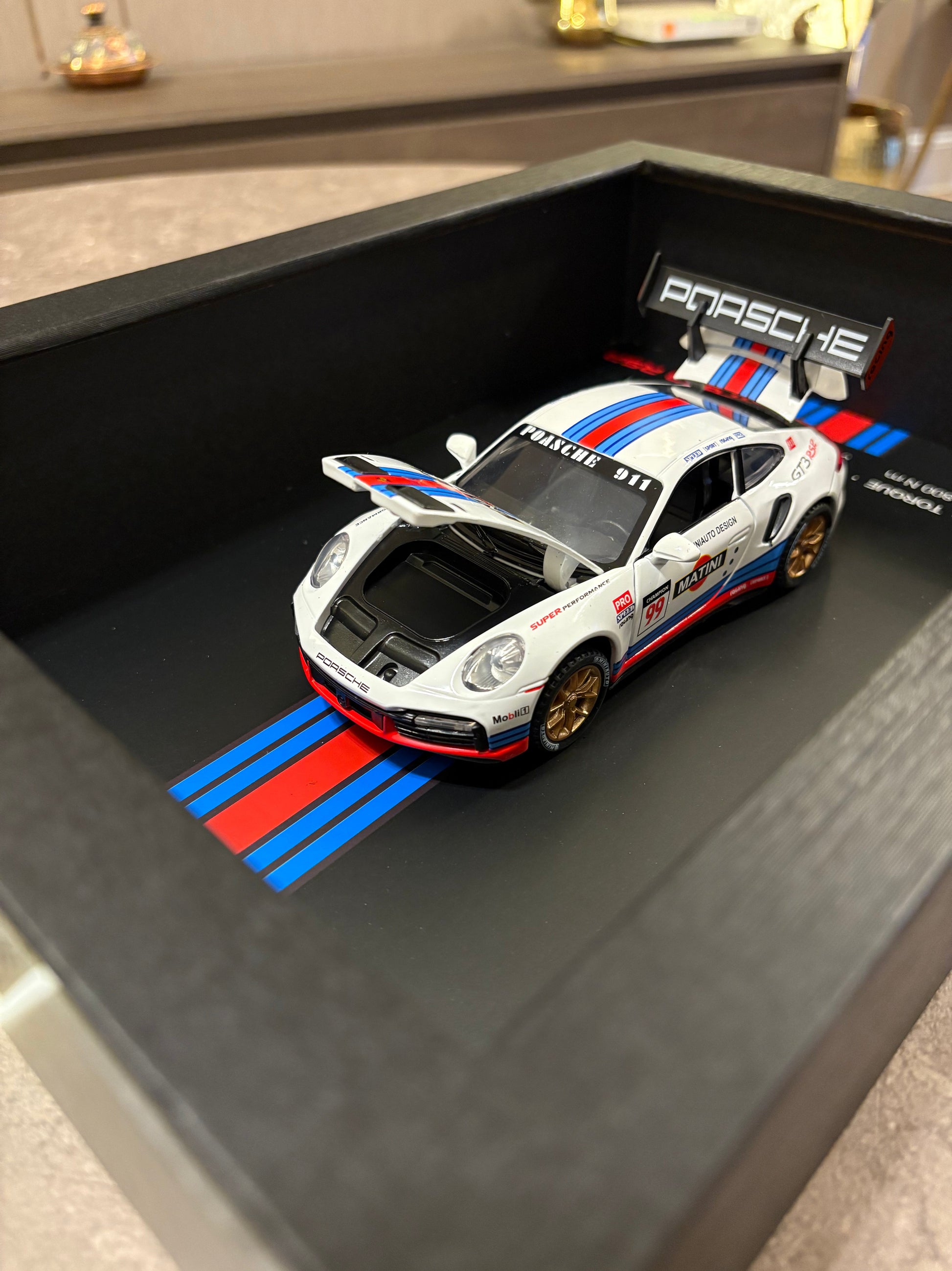 3D Car Frame Wall Art - Porsche 911 GT3 RSR with Specs – 32cm x 23cm - Photo 5 | Pinky Promise