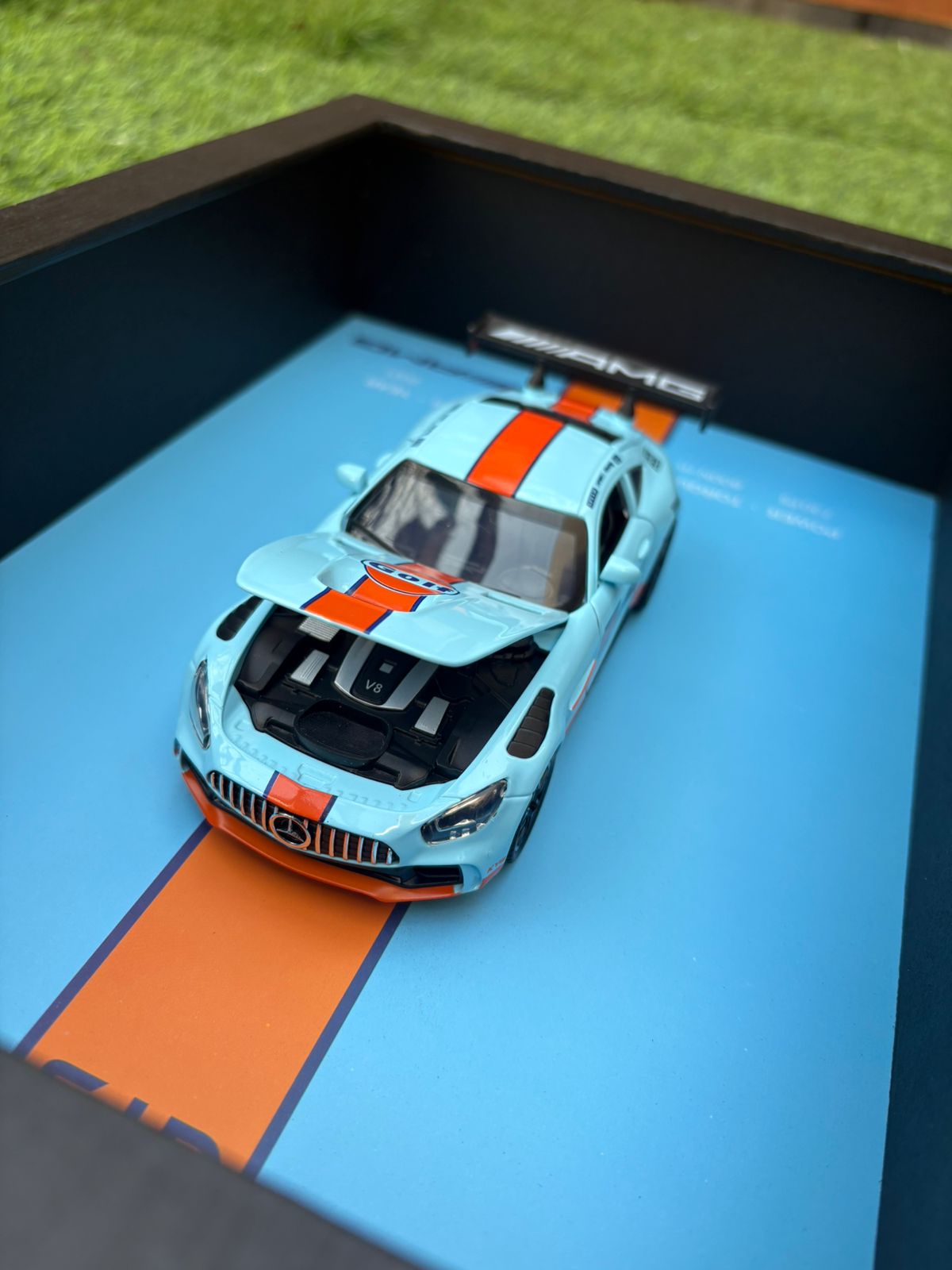 Mercedes - AMG GT3 – 3D Framed Diecast Wall Art (32cm x 23cm)