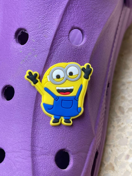minion crocs charm