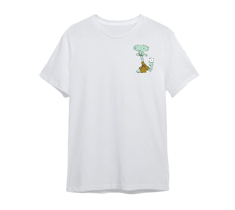 squidward selfie t-shirt