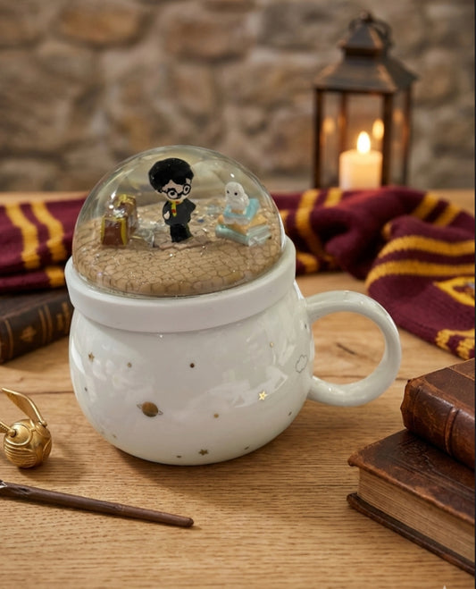 harry potter mug - snow globe lid