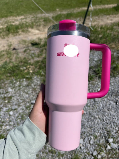 Pink tumbler mug